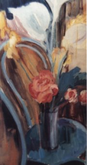 Eugenio Galiano, Fiori sulla sedia, 1955